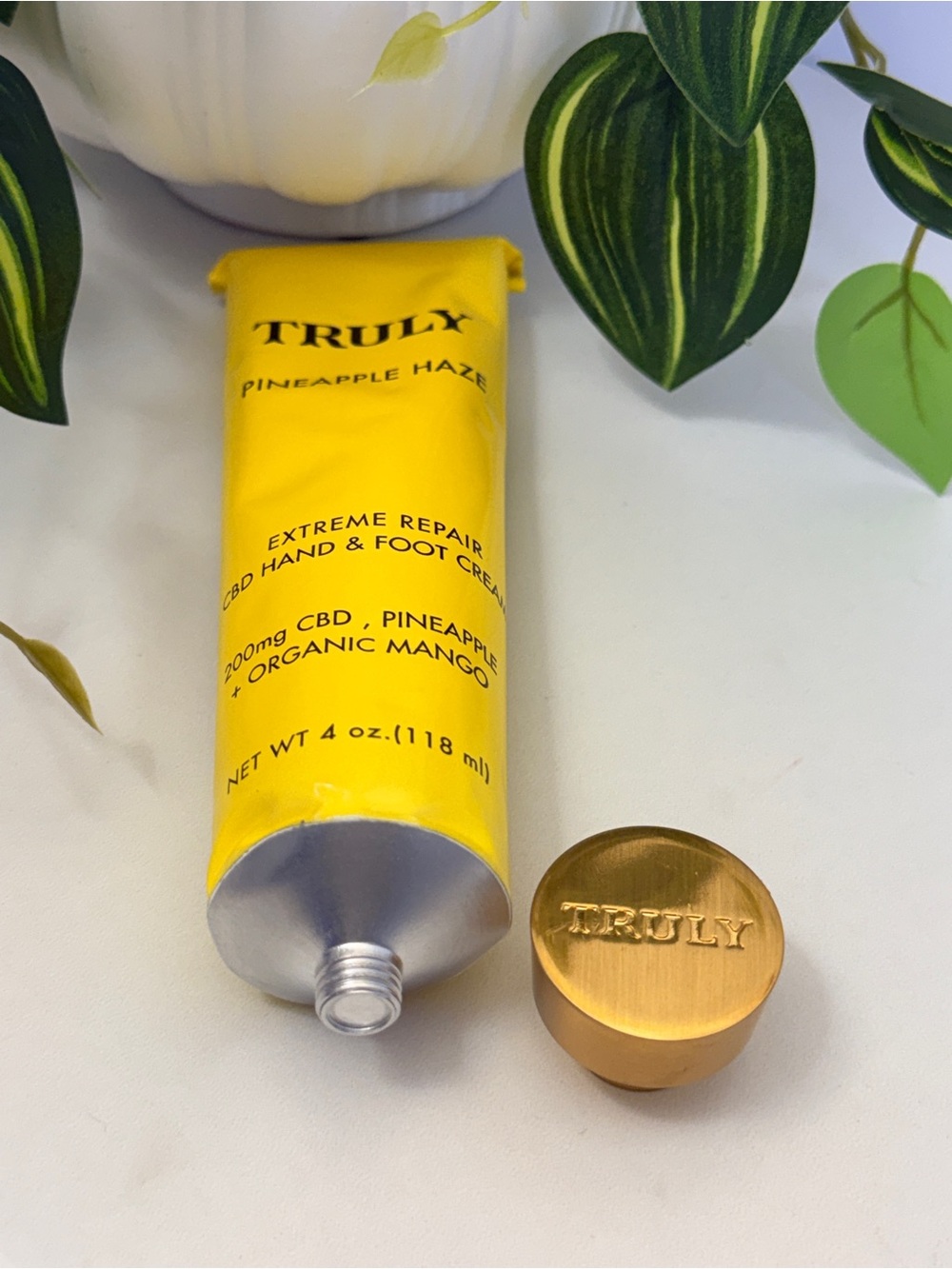 TRULY Pineapple Haze Extreme Repair Hand & Foot Cream - New & Sealed - Picture 2 of 3
